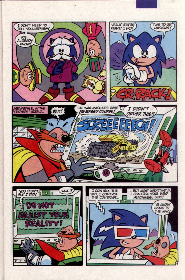 Sonic - Archie Adventure Series November 1994 Page 9
